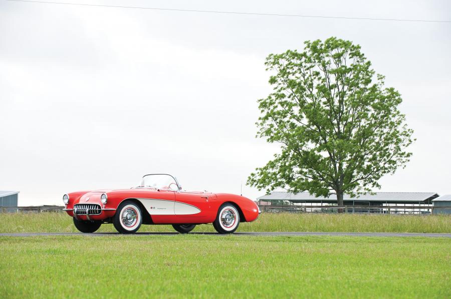  Chevrolet Corvette Fuel-Injected Convertible 1957 года  (фото 14 из 46)